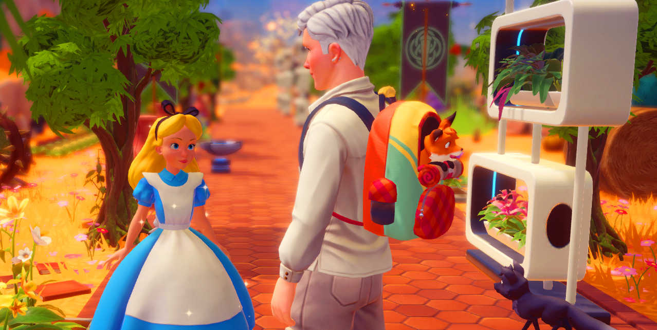 Alice aus dem Wunderland hier im Gespräch mit Nils Sistorian im Spiel: Disney Dreamlight Valley deutsch German Gameplay 5 Mai 2025